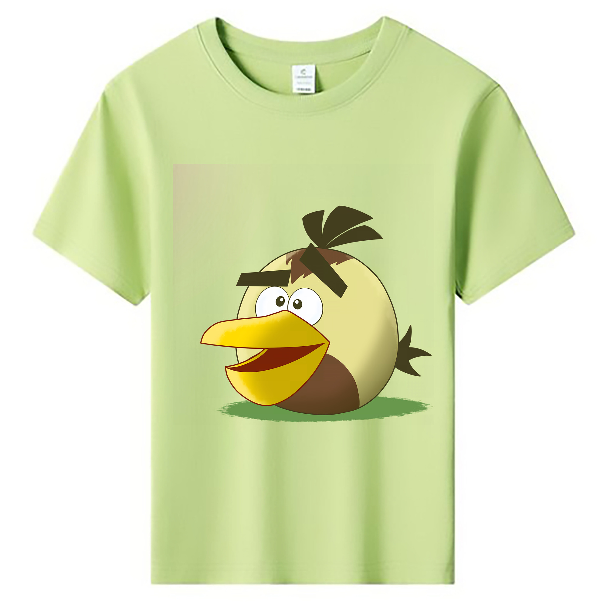 （画像用） Angry Birds アングリーバード 綿100％キッズTシャツ（フロントプリント）